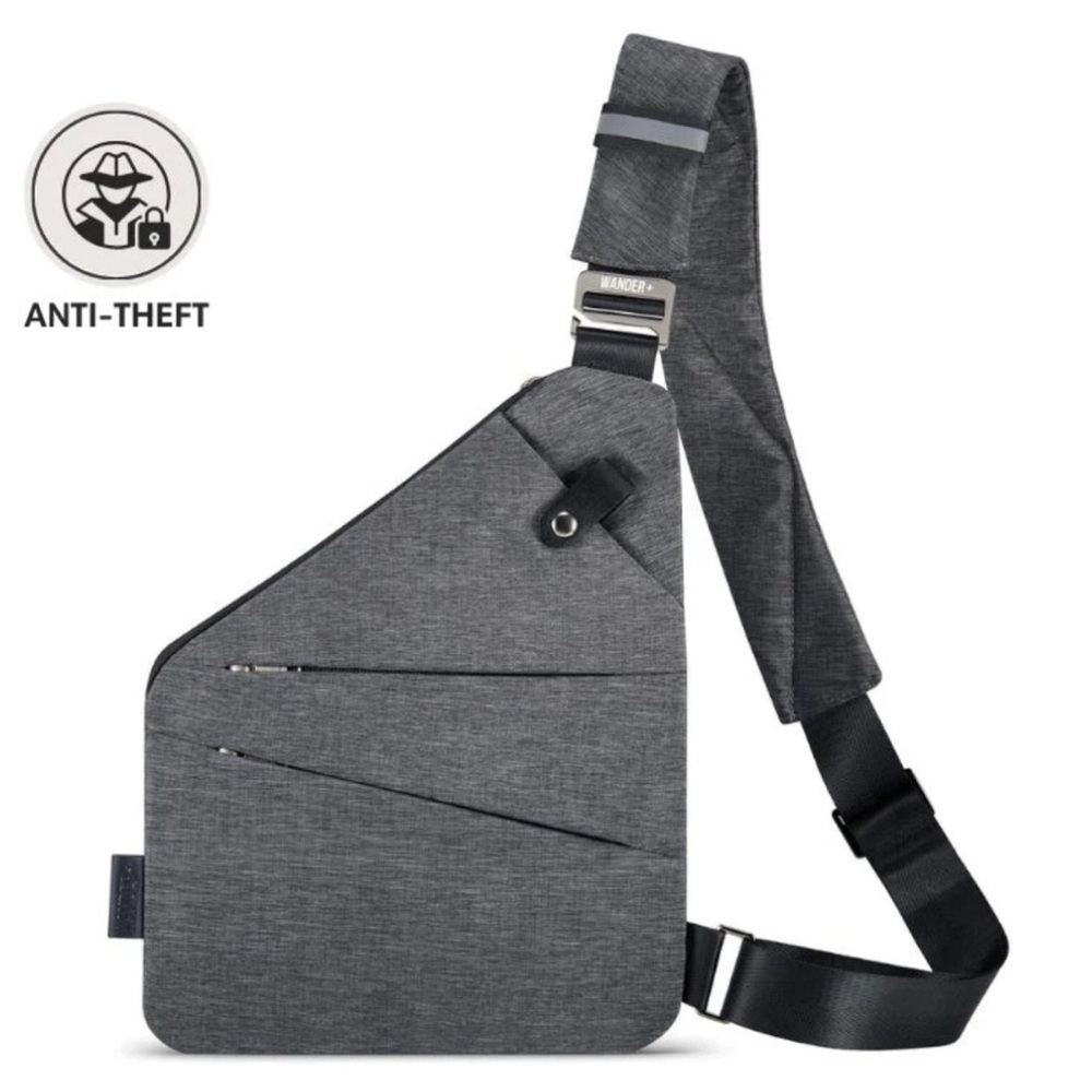 Wander+ Crossbody Anti-Theft Travel Bag.